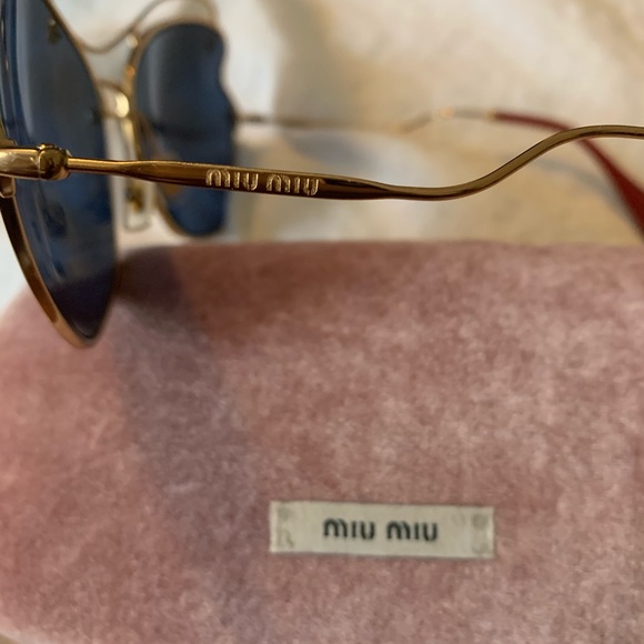 Miu Miu butterfly sunglasses. - Picture 2 of 2